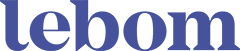 Logo Azul Lebom
